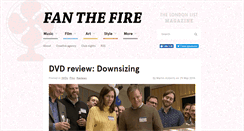 Desktop Screenshot of fanthefiremagazine.com